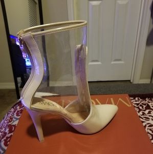 Nude Transparent Booties